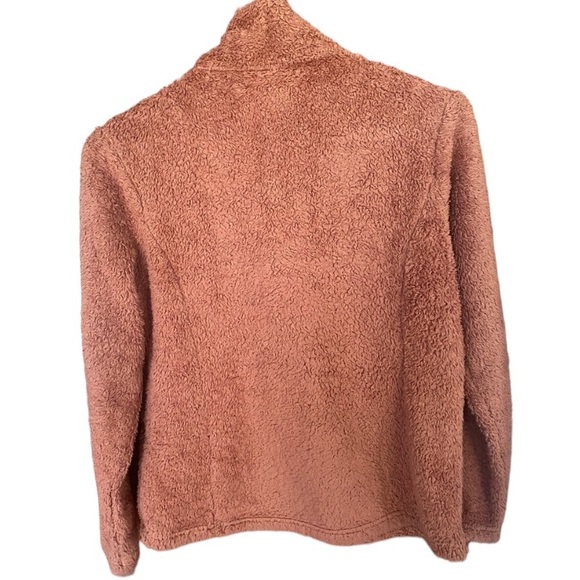 Patagonia Women’s Los Gatos Fleece 1/4 zip Jacket Pullover Medium Quartz Coral - Picture 2 of 6